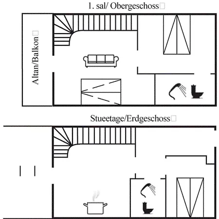 Sofija By Interhome 公寓 Højer